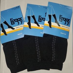 3 Leggs Dress Socks Womens New